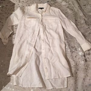 NEVER WORN banana republic shirtdress